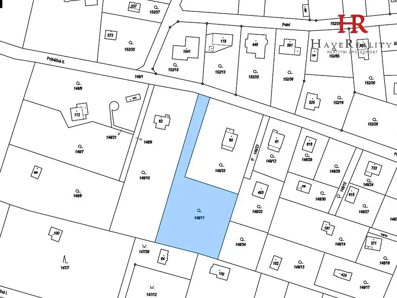 Prodej stavebního pozemku 1700 m², Březová-Oleško – náhled fotky 3