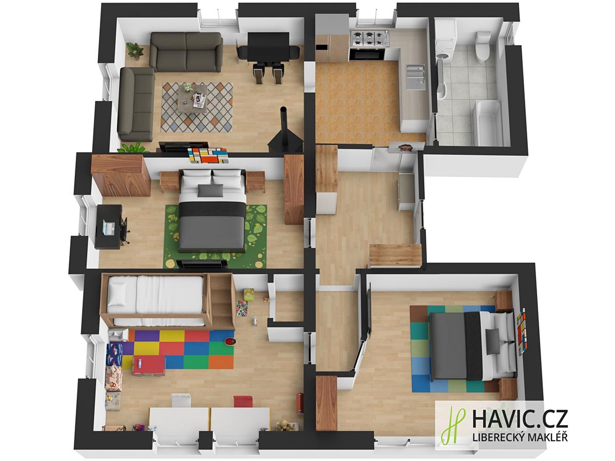 Prodej bytu 4+1 104 m² – fotografie 4