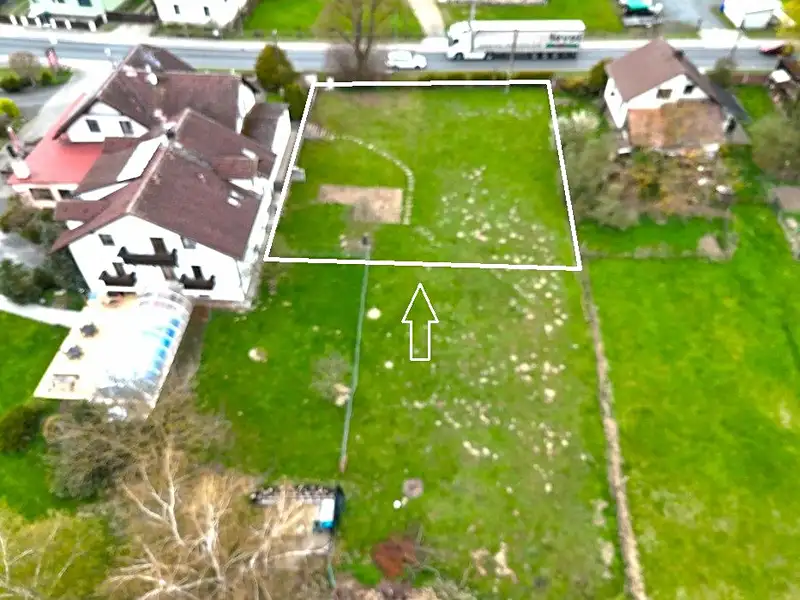 Prodej stavebního pozemku 882 m², Všeruby – náhled fotky 2
