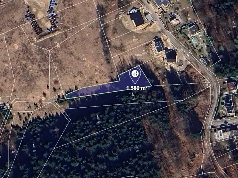 Prodej louky 1580 m², Jablonec nad Nisou – náhled fotky 1