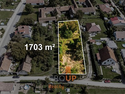 Prodej  stavebního pozemku 1 703 m² — photo 3