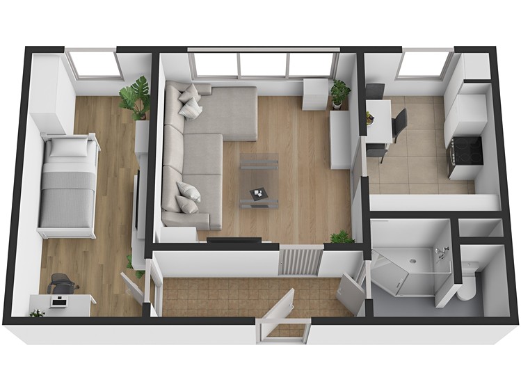 Wohnung 2+1 zum Kauf, 45 m² (6 von 11)