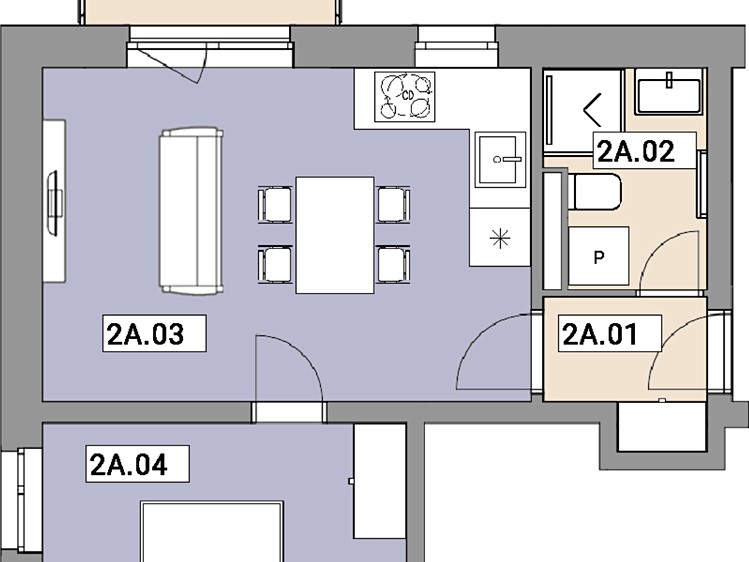 Prodej bytu 2+kk, 44 m² (17 z 18)