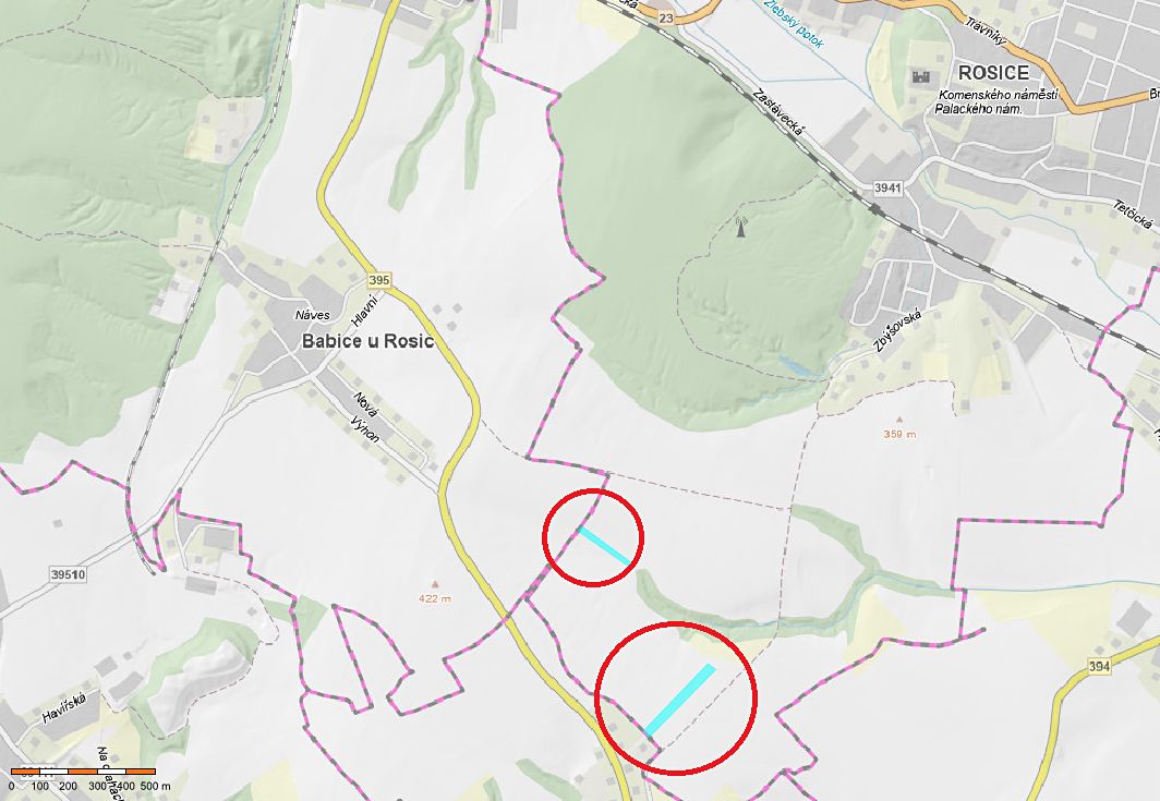 Prodej pole 14635 m², Rosice – fotka 1 z 3