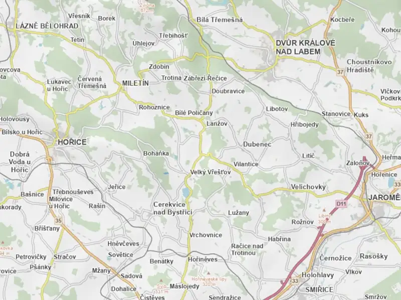 Prodej louky 18152 m², Velký Vřešťov – náhled fotky 3