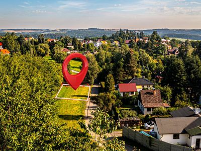 Prodej stavebního pozemku 1062 m²