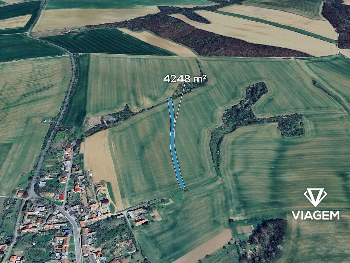 Prodej podílu 1/3 pole 1416 m²