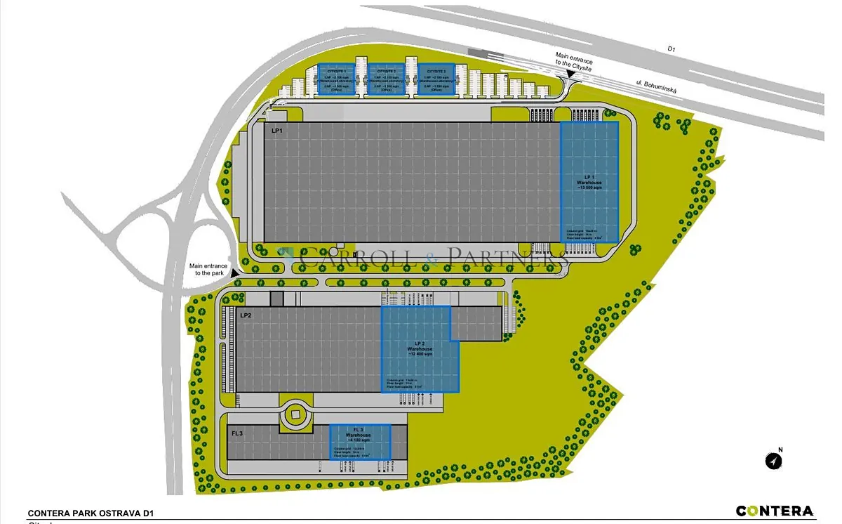 Pronájem výrobní haly, prostoru 4100 m² – pohled 5