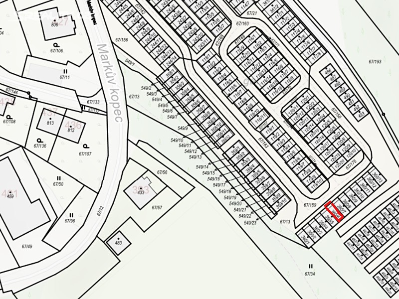 Prodej garáže 25 m² – pohled 4