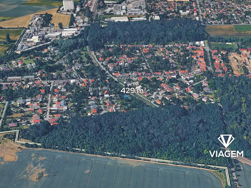Prodej zahrady 429 m², Měšice – náhled fotky 1