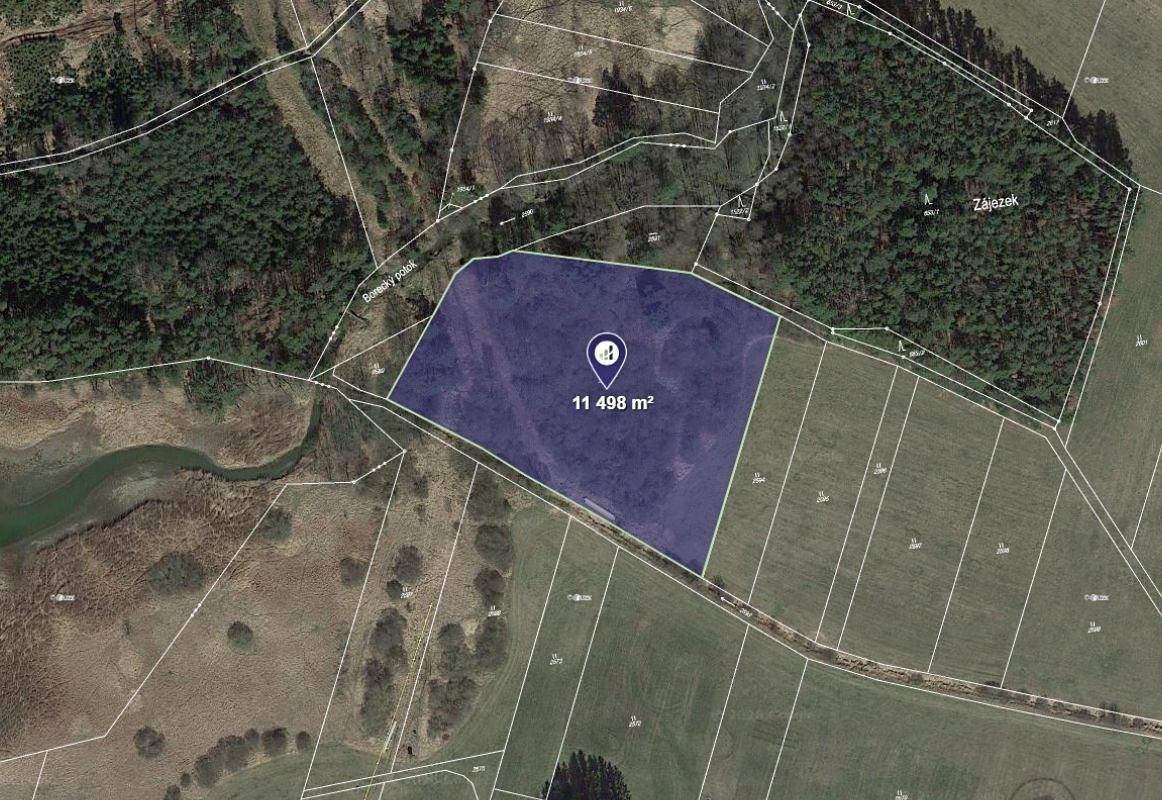 Prodej louky 11498 m²