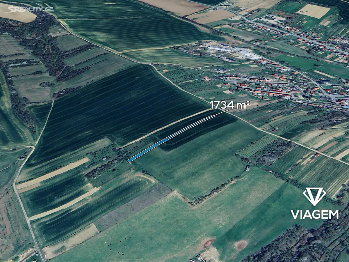 Prodej podílu 1/4 pole 433 m²