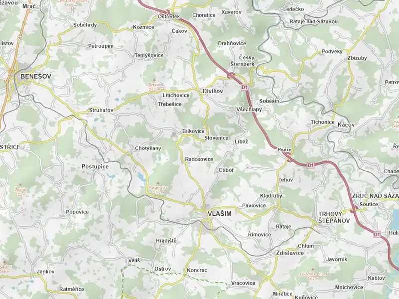 Prodej pole 17689 m², Radošovice – náhled fotky 3