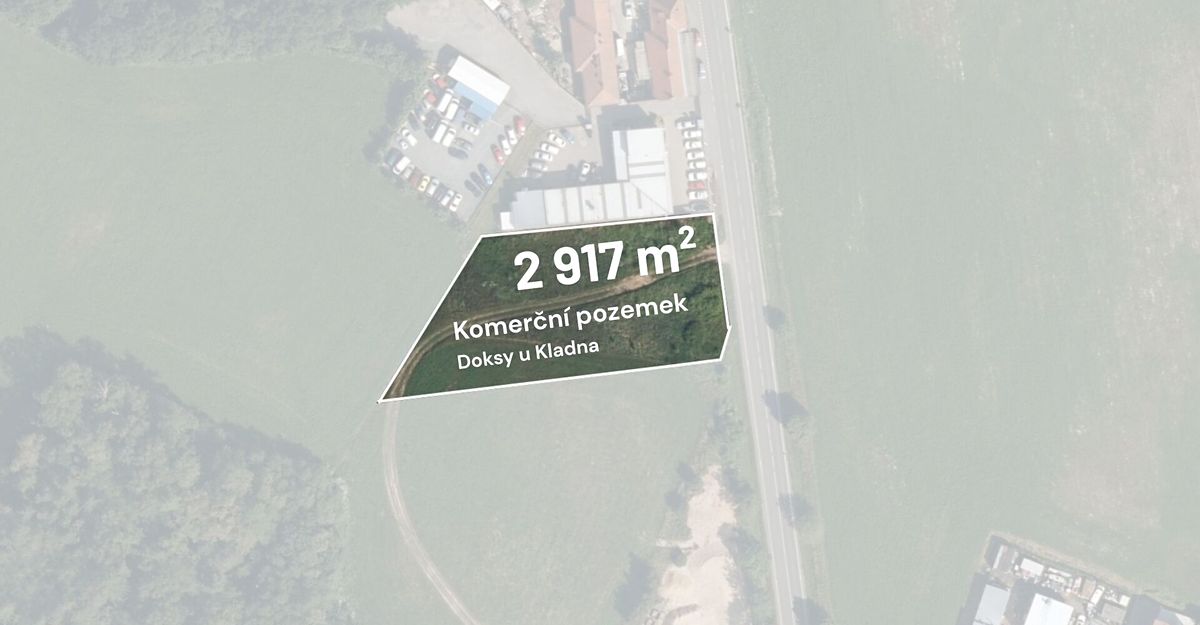 Prodej komerčního pozemku 2917 m²