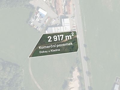 Prodej komerčního pozemku 2917 m²
