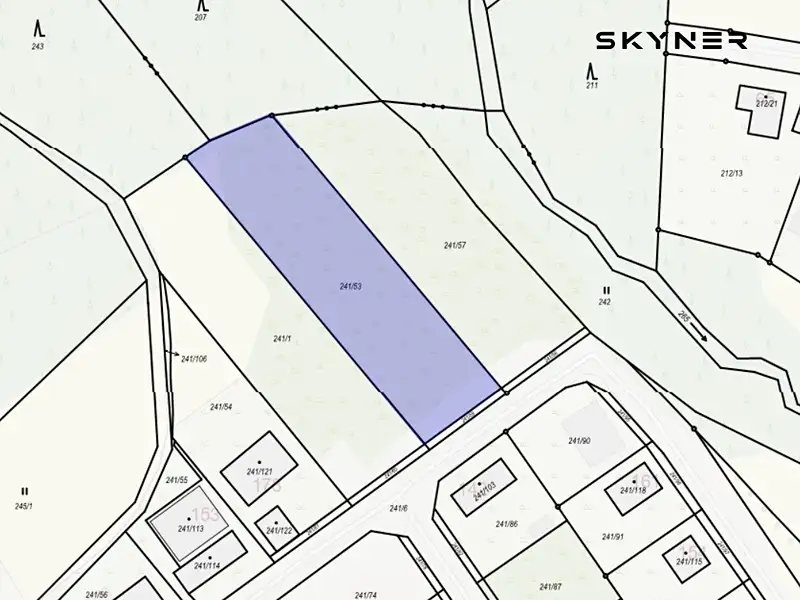 Prodej stavebního pozemku 2393 m², Přestanov – náhled fotky 3