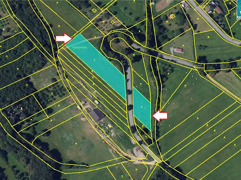 Prodej pole 10702 m², Šebetov – náhled fotky 3
