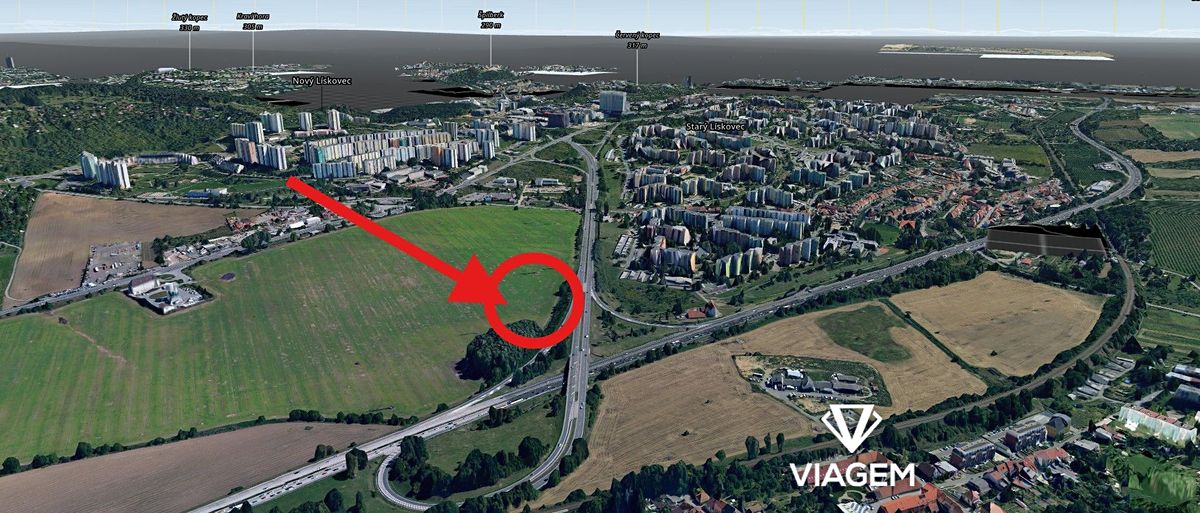 Prodej pole 2330 m², Ostopovice – fotka 1 z 3