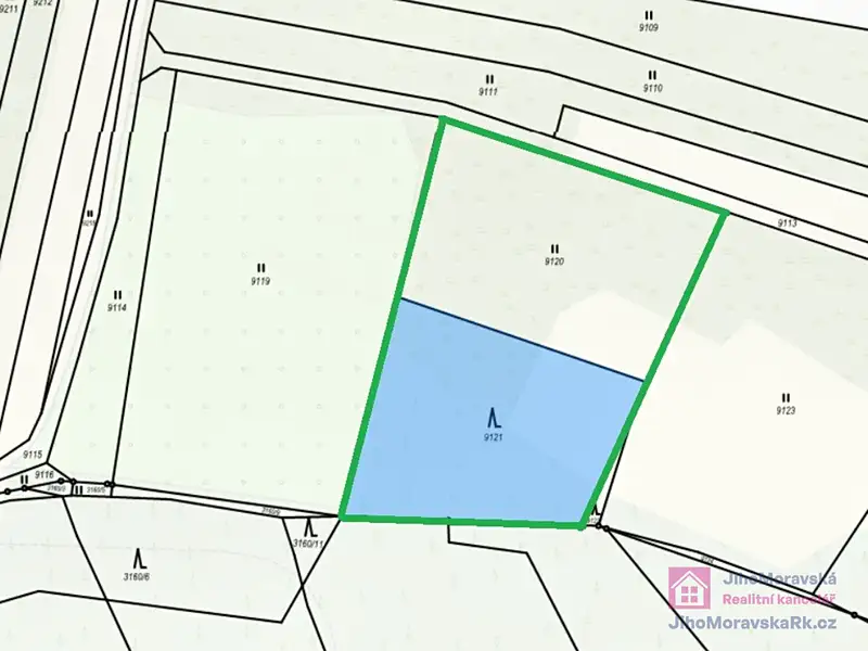 Prodej lesa 4858 m², Klobouky u Brna – náhled fotky 1