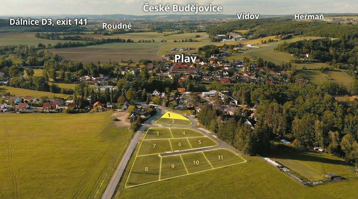 Prodej stavebního pozemku 732 m²