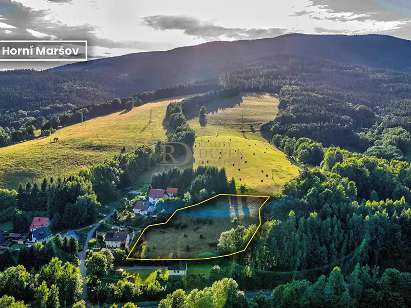 Prodej stavebního pozemku 7551 m², Horní Maršov – náhled fotky 2