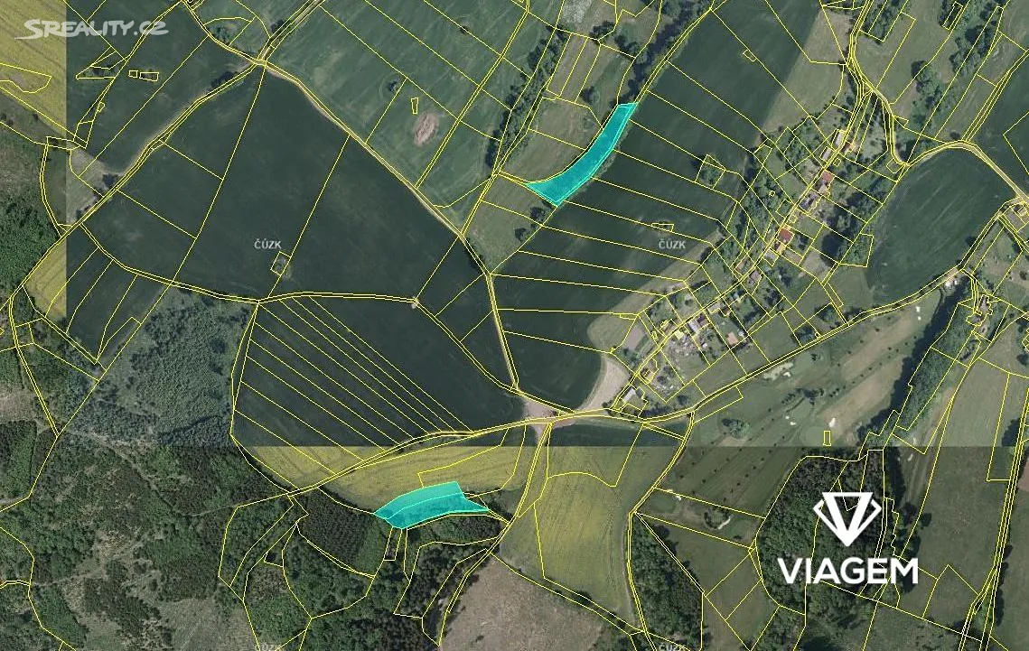 Prodej podílu 1/3 pole 2608 m² - 4. nézet