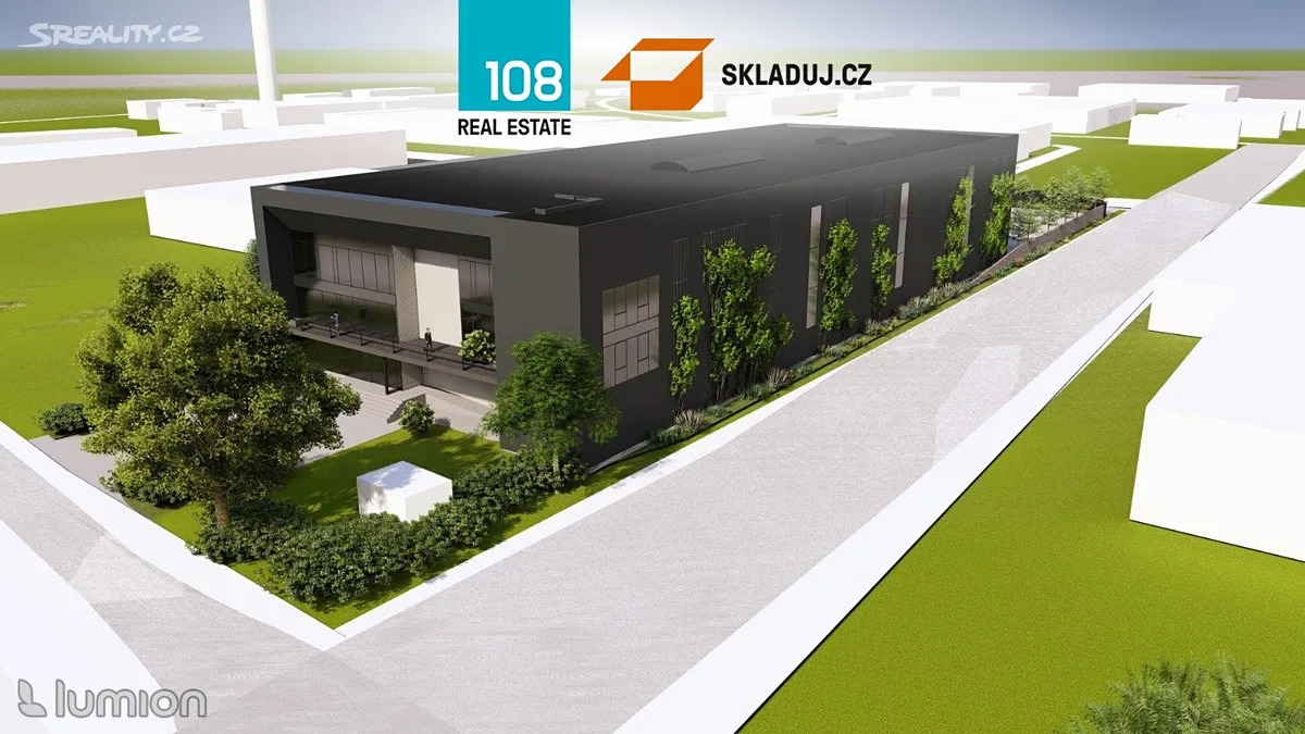 Pronájem skladového prostoru 1500 m², Belgická
