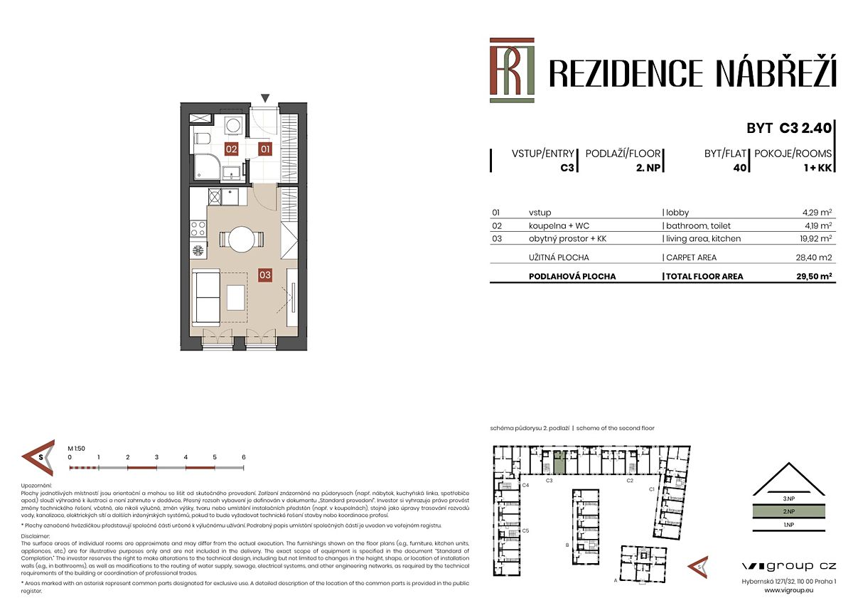 Prodej bytu 1+kk 29 m² – fotografie 2