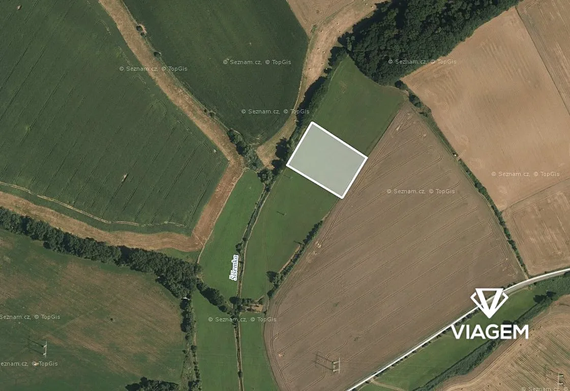 Prodej podílu 1/6 pole 1252 m²
