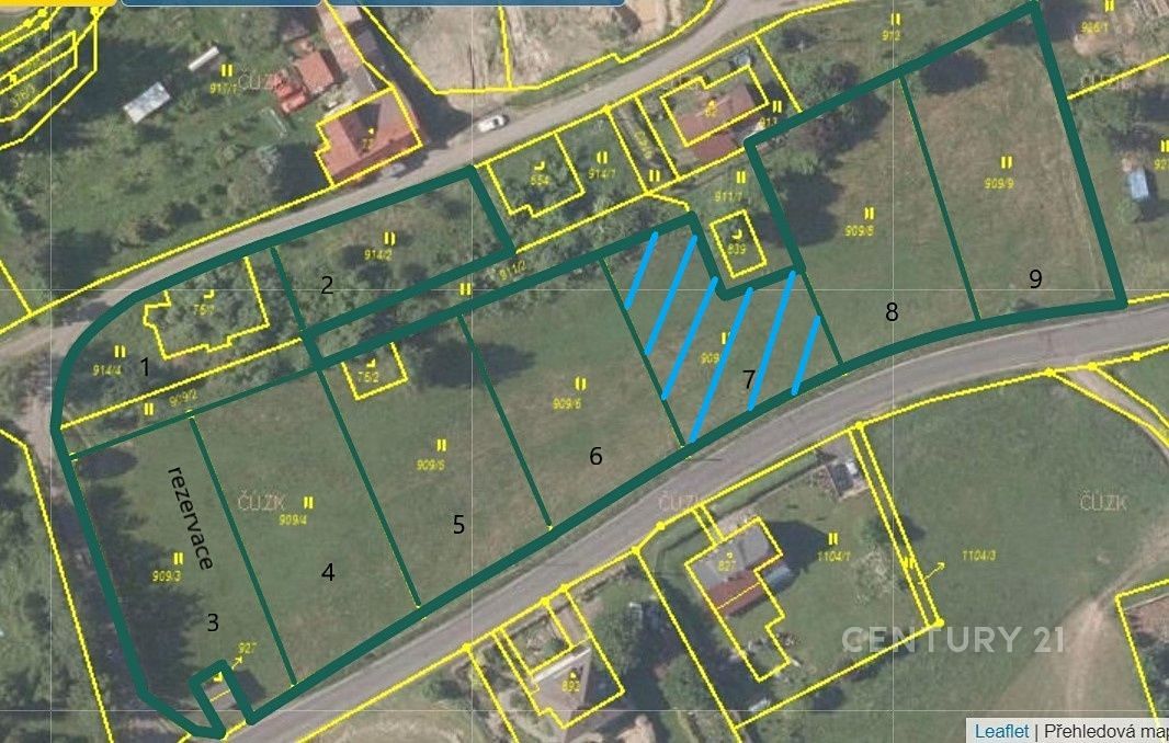 Prodej stavebního pozemku 868 m² – fotografie 5