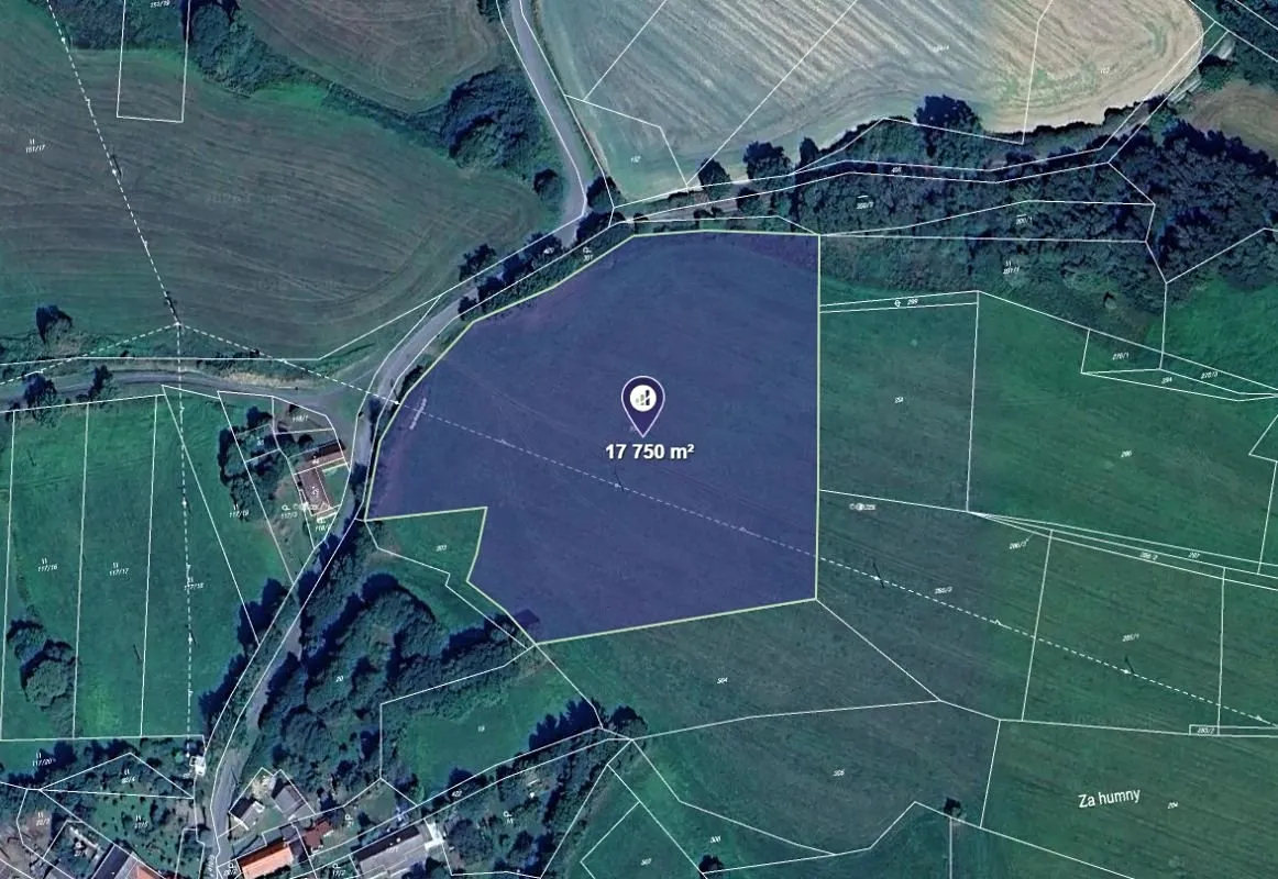 Prodej pole 17750 m²