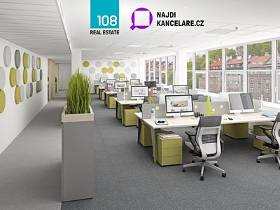 Pronájem kanceláře 1 311 m²