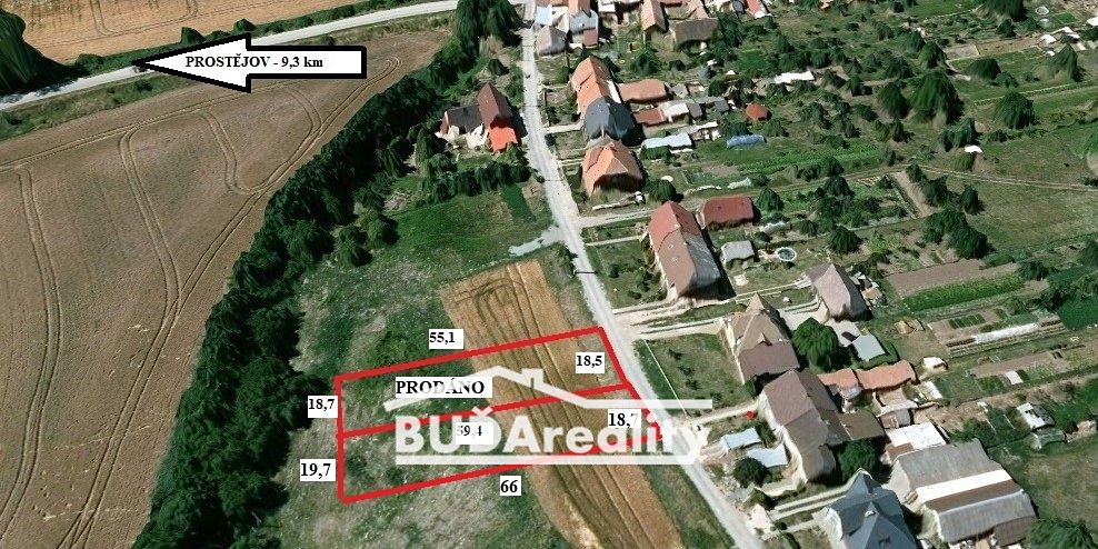Prodej stavebního pozemku 1139 m² – fotografie 2