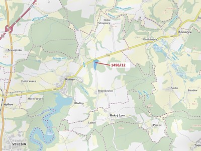 Dražba  lesa 52 265 m²