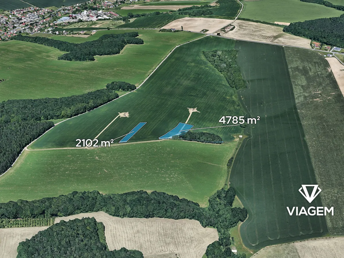 Prodej podílu 1/8 pole 860 m²
