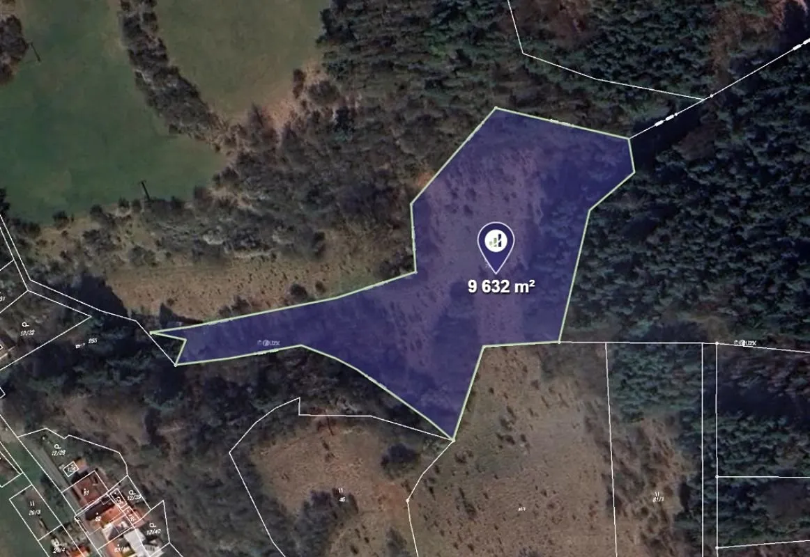 Prodej louky 9632 m²