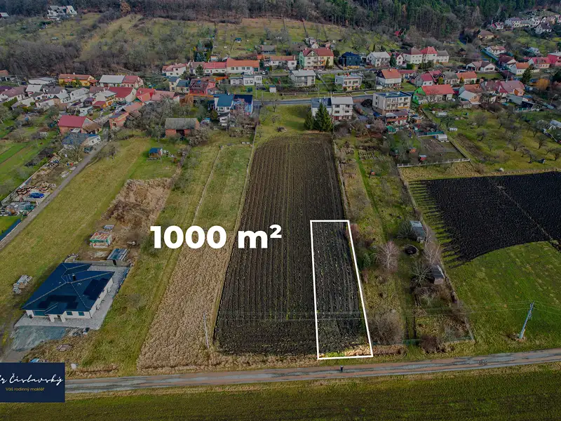 Prodej stavebního pozemku 1000 m², Přílepy – náhled fotky 2