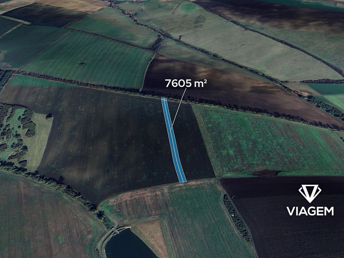 Prodej pole 7605 m², Šumice – fotka 1 z 3