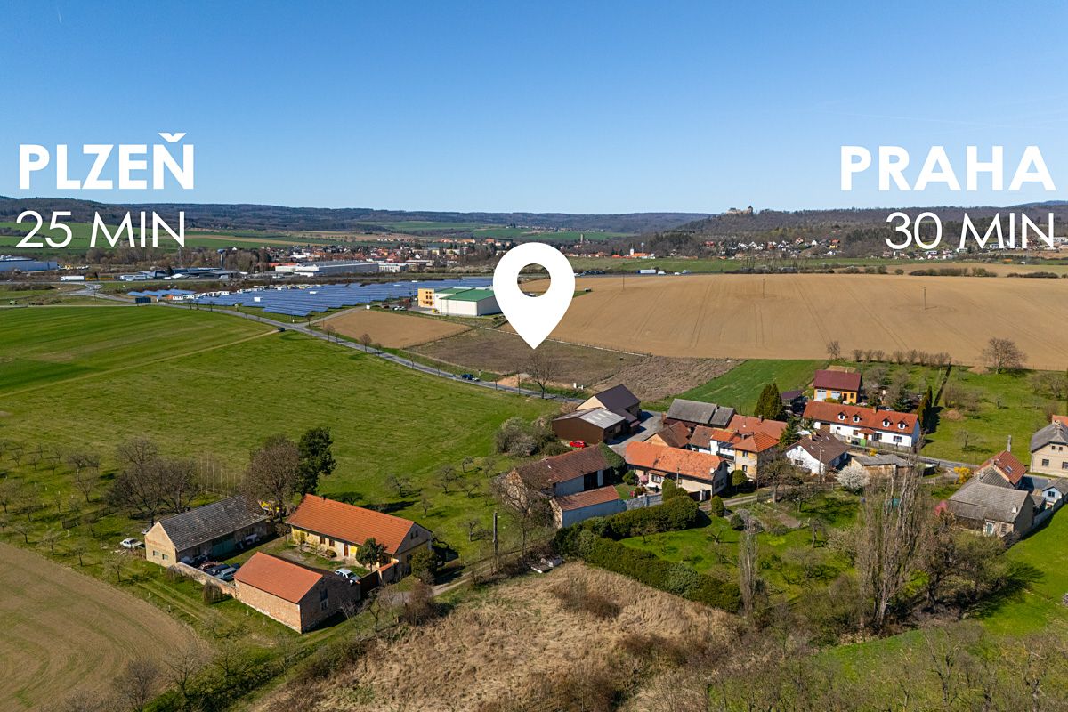 Prodej komerčního pozemku 5421 m², Žebrák – fotka 1 z 3