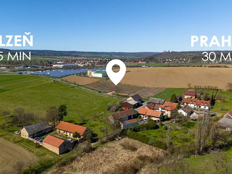 Prodej komerčního pozemku 5421 m², Žebrák – náhled fotky 1