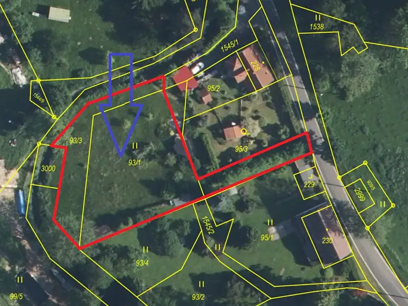 Prodej stavebního pozemku 1561 m², Veselé – náhled fotky 1