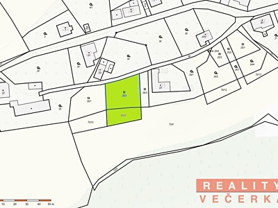 Prodej  stavebního pozemku 1 059 m²