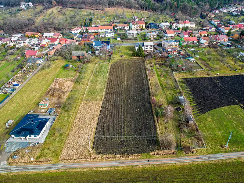 Prodej stavebního pozemku 1000 m², Přílepy – náhled fotky 3