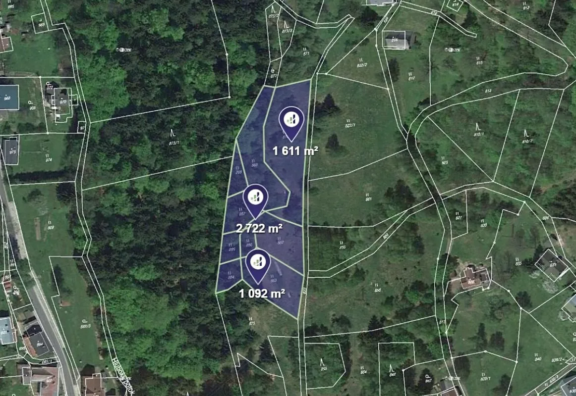 Prodej louky 5425 m²