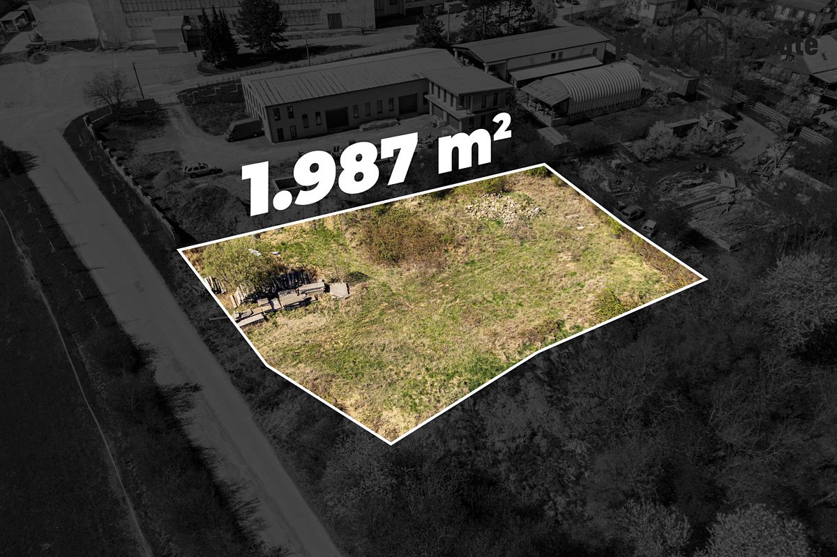 Prodej komerčního pozemku 1987 m² – fotografie 2