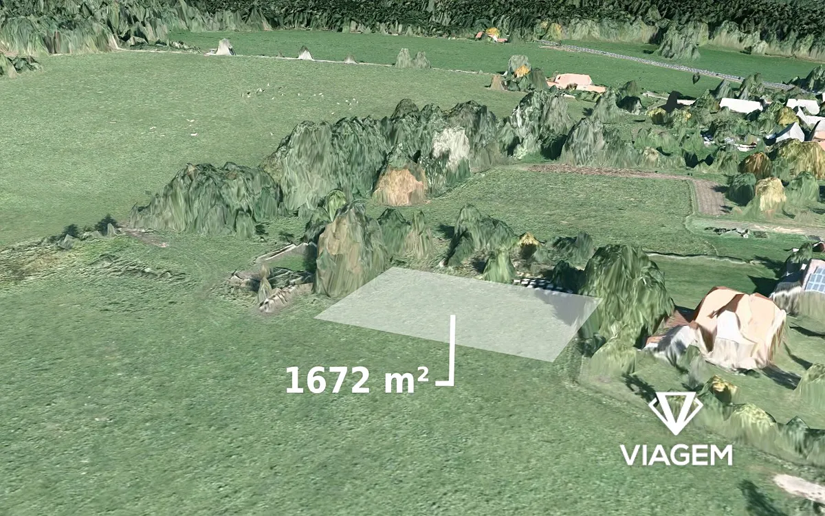 Prodej pole 1672 m²