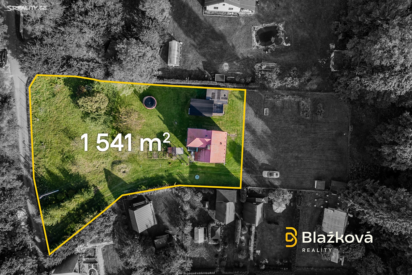 Prodej  rodinného domu 80 m², pozemek 1 541 m² – pohled 2
