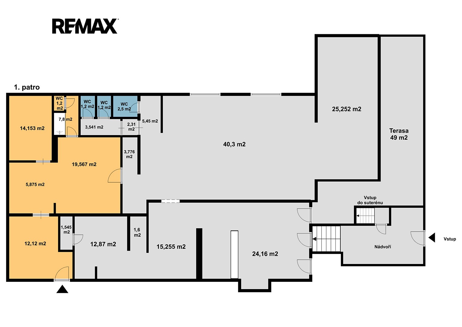 Prodej  rodinného domu 249 m², pozemek 460 m² – pohled 6