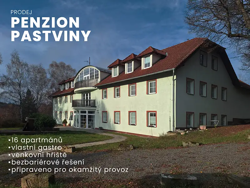 Prodej ubytovacího zařízení 1053 m², Pastviny – náhled fotky 1