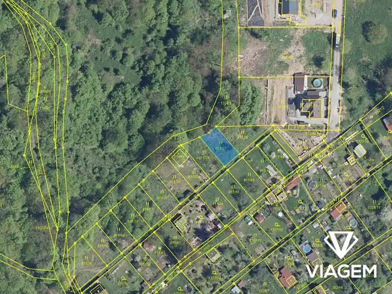 Prodej stavebního pozemku 193 m², Povrly – náhled fotky 3